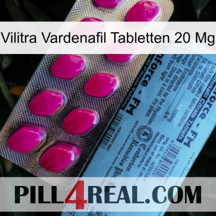 Vilitra Vardenafil Tablets 20 Mg 35